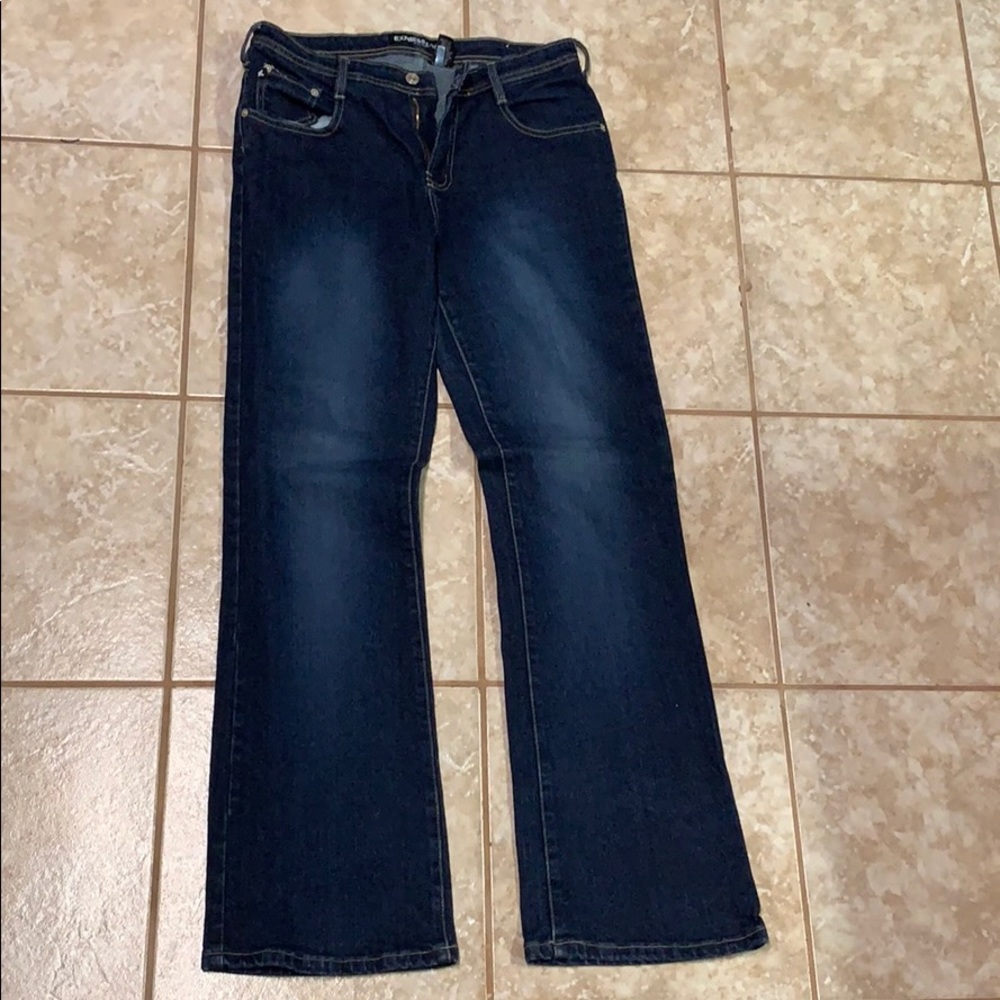 Brand new, worn once, Express Jeans, size 9/10